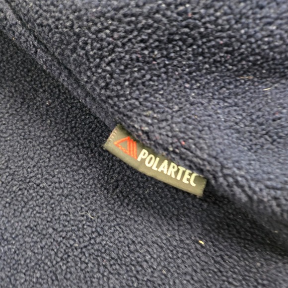 L.L. Bean Men XX Large Tall Beige Fleece Lined Insulated Bomber Jacket PolarTec - Picture 6 of 8